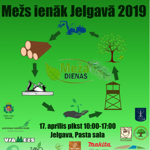 Jau drīz – “Mežs ienāk Jelgavā 2019”