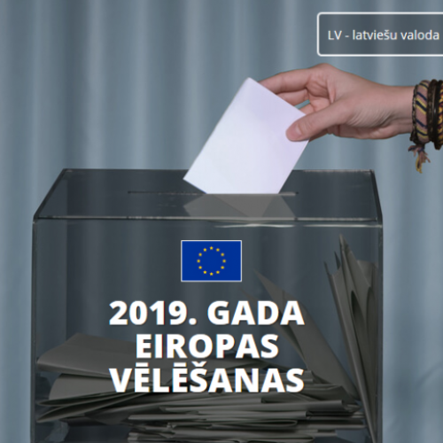 2019. gada 25. maijā Eiropas Parlamenta vēlēšanas