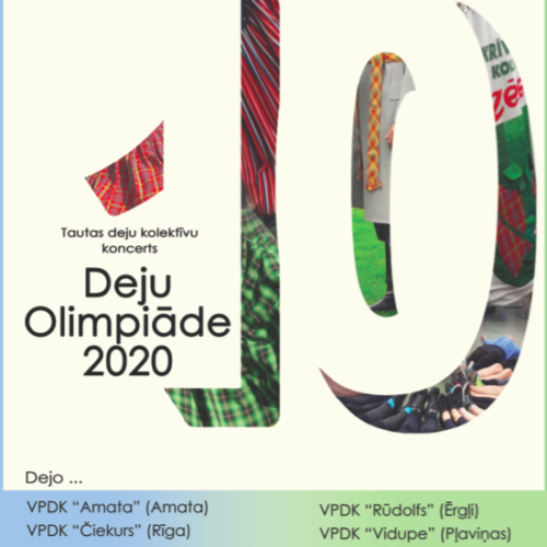 18. janvārī “Deju Olimpiāde 2020”