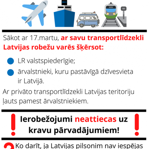 Informācija tiem, kam jāatgriežas Latvijā