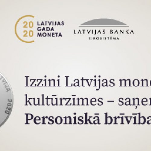 Sākas erudīcijas spēle “Izzini Latvijas monētās iekaltās kultūrzīmes!”