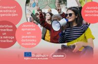 Izsludināts “Erasmus+” jaunatnes projektu konkurss